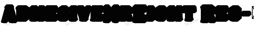 AdhesiveNrEight Reg字体转换